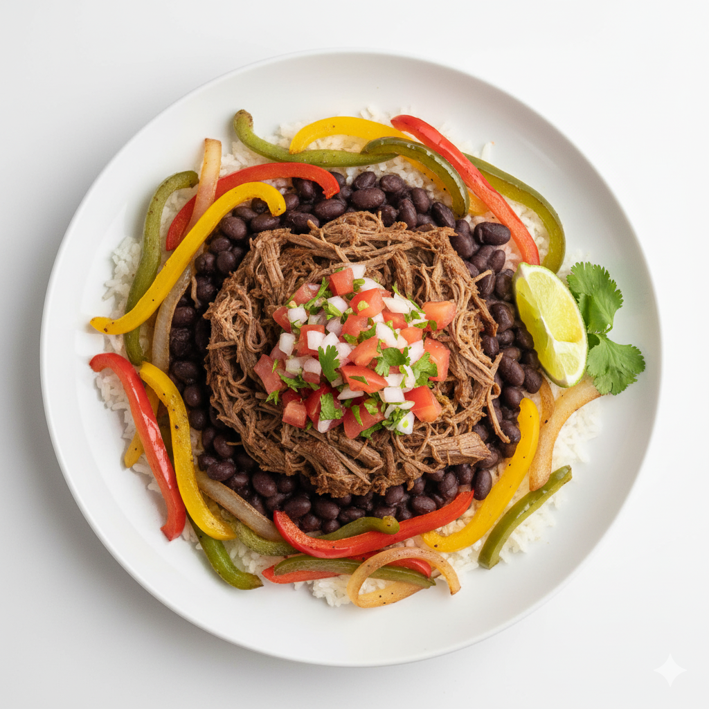 Shredded Beef Taco Bowl