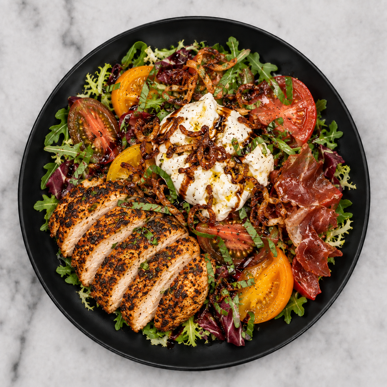 Burrata Caprese Salad