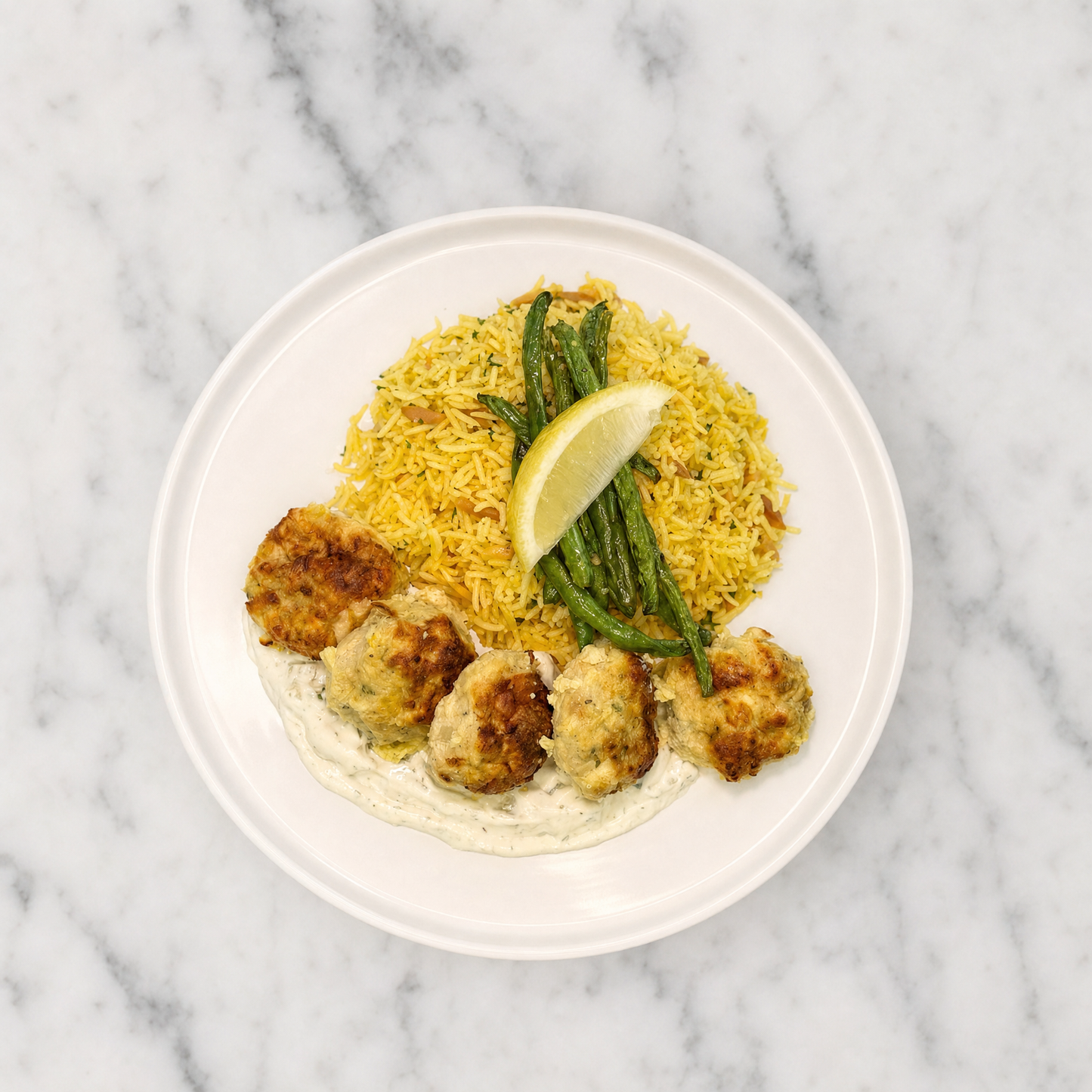 Chicken Feta Meatballs